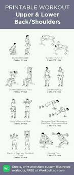 upper lower back shoulders shoulder workout upper body