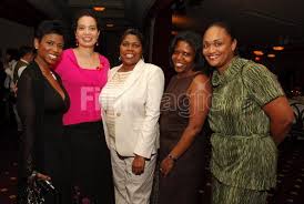 Jackie Reed Nina Henderson Moore BET Executive Vice President for News...