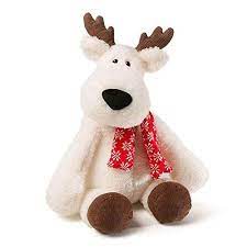 Gund Aspen Reindeer Holiday Stuffed Animal Plush White 18 Pet Holiday Christmas Plush Animal Dolls