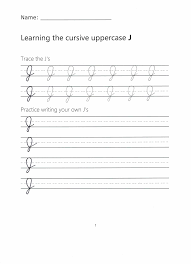 Students practice handwriting words that start with the letter j in this printable cursive writing worksheet. Cursive J How To Write A Capital J In Cursive