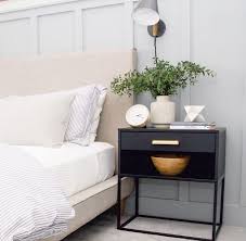Love This Bedside Table Bedroom Night Stands Bedroom Interior Guest Bedroom Office