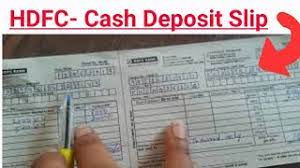 Because of this, people feel like depositing through them is a lot more convenient. How To Fill Cheque Deposit Slip Hdfc Bank