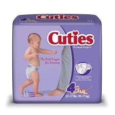 Cuties Baby Diapers Choose Size And Count