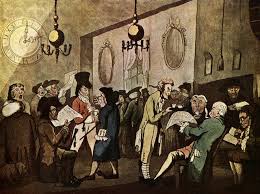 Edward Lloyd S Coffeehouse 1798 Coffeehouses Were Popular Places For Men To Congregate It Was Not A Place A Prop Coffee House Poster Prints Lloyd S Of London