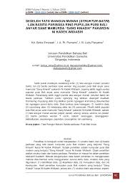 Maybe you would like to learn more about one of these? Https Www Researchgate Net Publication 335877660 Seseleh Tata Wangun Manah Struktur Batin Lan Basita Paribasa Ring Pupulan Puisi Bali Anyar Sane Mamurda Sang Kinasih Pakardin Ni Kadek Widiasih Fulltext 5d818a18299bf10c1ab5a275 Seseleh Tata Wangun Manah Struktur Batin Lan Basita Paribasa Ring Pupulan Puisi Bali Anyar Sane Mamurda Sang Kinasih Pakardin Ni Kadek Widiasih Pdf