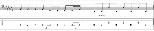 Heart shaped box bass tab, as performed by nirvana. Bass Alliance Online Bass Guitar Lessons
