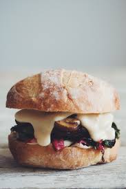 Smoked Gouda Mushroom Chard Burger Hot For Food By Lauren Toyota Recipe Food Stuffed Mushrooms Veggie Burger
