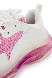 2 laces loops including 1 functional. Balenciaga Triple S White And Pink Cheap Online