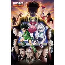 Hunter × hunter (stylized as hunter×hunter; Hunter X Hunter Poster Book Key Art Poster Grossformat Jetzt Im Shop Bestellen Close Up Gmbh