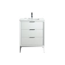 Maybe you would like to learn more about one of these? Divani 24 Gloss White Vanity W Quartz Counter Top
