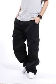 Dickies men's flex slim fit straight leg cargo pants. Baggy Cargo Sweatpants For Men With Side Pockets