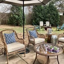 A No Spend Patio Refresh In 2020 Patio Outdoor Furniture Sets Backyard Patio