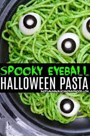 Eyeball Halloween Pasta Recipe Halloween Spaghetti Dinner Mmm Recipe Halloween Pasta Halloween Dinner Fun Pasta