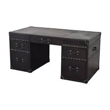 « use arrow keys < > to view the next page swipe photos to view the next page. 72 Off Restoration Hardware Restoration Hardware Mayfair Steamer Trunk Desk Tables