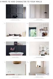 Many styles are created through the use of these beadboard ideas. Add Character To Basic Architecture Wall Paneling A Roundup Emily Henderson