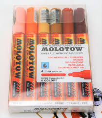 Molotow One4all 6 Colors Character Set 4mm
