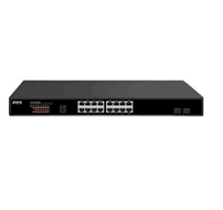 Conmutador PoE Gigabit 10/100 / 1000M de 16 puertos y 270 W con 2 SFP de  1000 Mbps