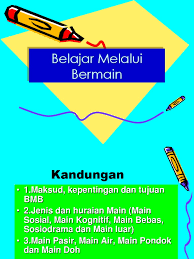 Adalah satu pendekatan yang terancang dan berstruktur bagi memberi peluang kepada murid belajar dalam suasana yang informal, menyeronokkan, bebas dan selamat. Pendekatan Bermain Sambil Belajar Pra