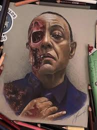 Gus Fring. 💥💀 Incredible work by Jose Manansala! #FanArtFriday  #BreakingBad