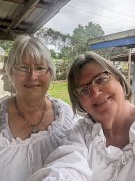 Volunteers serving at OTP's Rendezvous food booth
