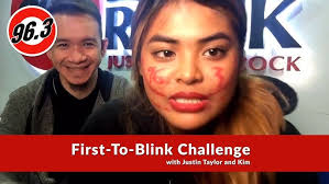 First To Blink Challenge w/ DJ Justin Taylor and DJ Kim