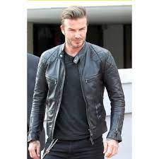 David Beckham Black Leather Jackets Leather Jacket Black Leather Jacket Outfits Jacket Outfits