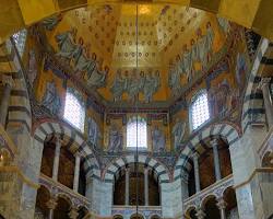 Image of Charlemagne reforms church architecture