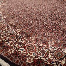 Teppich rund rot günstig kaufen ebay. 15525 Bidjar Teppich Bukan Rund Handgeknupft 255 X 255 Cm Sehr Fein