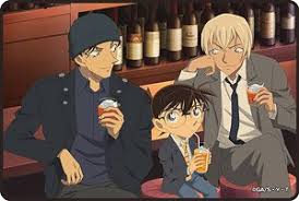 Thế nhưng về sau, anh đã yêu cô thật lòng. Detective Conan 3way Blanket 3 Conan Edogawa Shuichi Akai Toru Amuro Anime Toy Hobbysearch Anime Goods Store