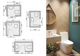 Ditambah penerapan konsep terbuka yang. 24 Desain Kamar Mandi Sempit Beserta Ukuran Dan Denahnya