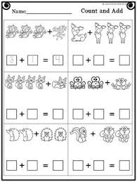 Addition Within 5 Kindergarten Math Worksheets Preschool Math Worksheets Kids Math Worksheets