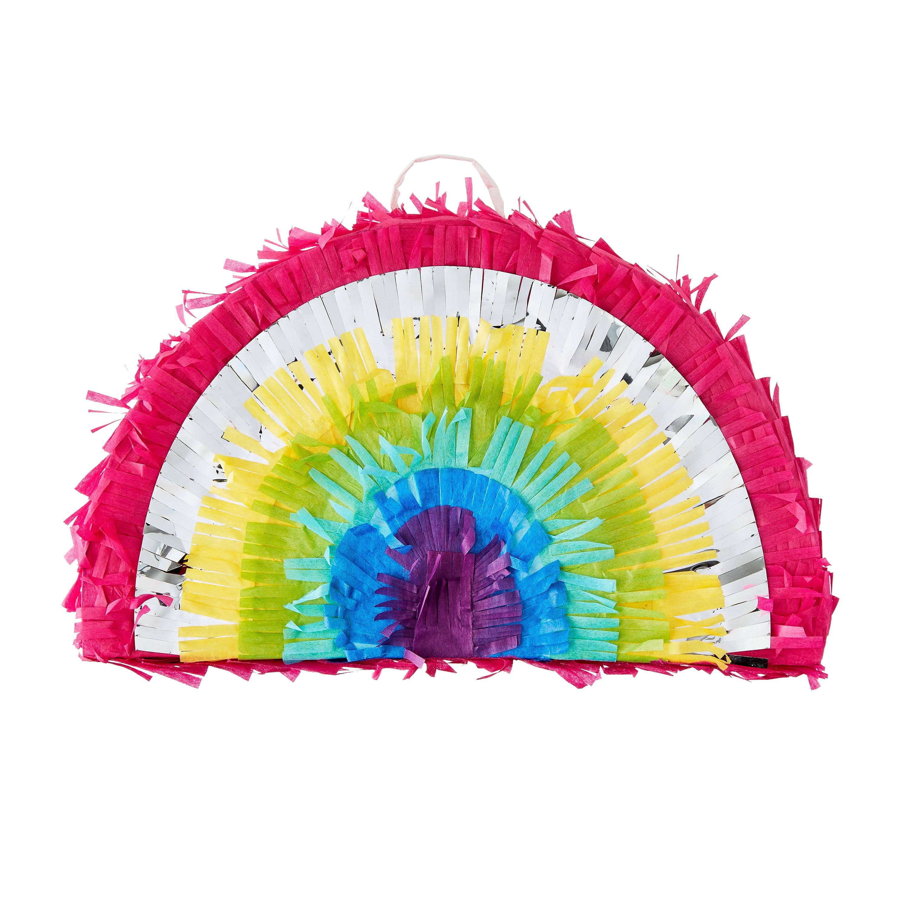 Mini Multicolor Rainbow Party Pinata