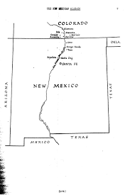 Map Of The Rio Grande River Valley In New Mexico And Colorado Map New Mexico Rio Grande