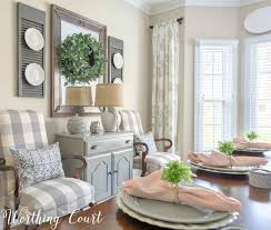 Pick narrow chairs to fit in more seats. Oh So Pretty Spring Dining Room Decorating Ideas Worthing Court