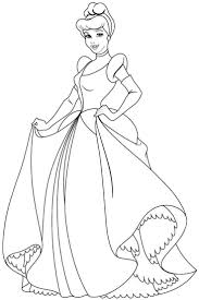 This princess is here to wish you a very happy birthday! Princess Colouring Pages Cinderella Through The Thousand Pictures On Line Wi Cinderella Coloring Pages Disney Princess Coloring Pages Princess Coloring Pages