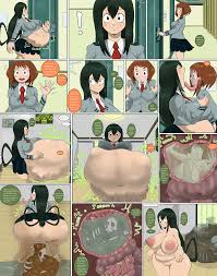 Rule34 - If it exists, there is porn of it  ochako uraraka, tsuyu asui   5596090