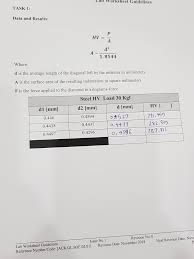 Maybe you would like to learn more about one of these? Lab Worksheet Guidelines Task Details Experiment 4 Chegg Com