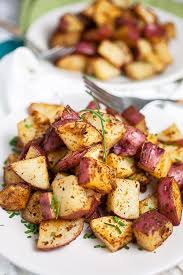 Pin By Morgan Shaffer On Recipes Appetizers Herb Roasted Potatoes Roasted Vegetable Recipes Roasted Potatoes