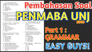 Amazon.com has been visited by 1m+ users in the past month Bahasa Inggris Pembahasan Soal Penmaba Unj 2009 Grammar Youtube