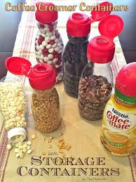 Simple Organizing Coffee Creamer Containers Creamer Container Coffee Creamer Container Reuse Containers