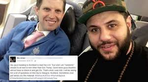 This Arab-American comedian met Eric Trump