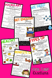 Read tips on how to fit physical activity into your day. Brighten Up Your Classroom With These 6 Colorful And Educational Healthy Living Posters Posters Include Healt Healthy Living Easy Healthy Dinners Healthy