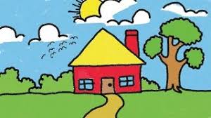 Simple House Drawing For Kids Step By Step Lesson Youtube What is an easy method for learning sketch up?