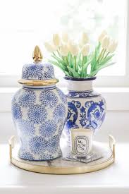 Apparel, accessories, home decor & kitchen. Amazon Home Decor Finds Blue And White Ginger Jars Under 100