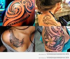 Los tatuajes pequeños en el hombro son muy típicos al ser una zona poco sensible que se puede cubrir con facilidad llegado el caso. Tatuajes Mujeres Hombro Tribal Maori Tatuajes Para Mujeres