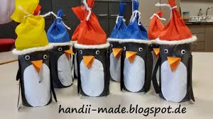 Papprollen Pinguine Klorollen Basteln Papprollen Pinguine