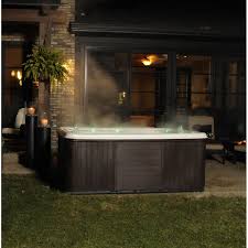 Cyannavalleyspas 6 Person 31 Jet Hot Tub With Led Lights And Lounger Reviews Wayfair