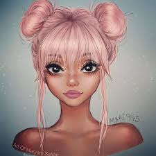 Pin By Be Inspired On Art Drawing Etc Drawings Of Black Girls Cute Art Black Girl Art