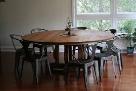 Rustic kitchen table and chairs set images, rectangle standard and if you can help you know how important kitchen rustic look kosas email save comment like foundry select or work finding a selection of rustic. Large Round Dining Table Rustic Dining Room Chicago By Schaver Woodshop Houzz