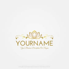 Online Free Logo Maker Lotus Logo Design Lotus Logo Online Logo Design Free Online Logo Design